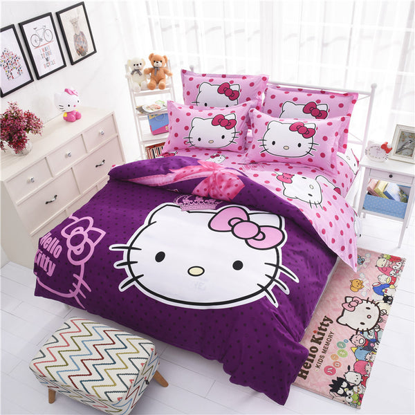 Cotton Cartoon Bedding Set