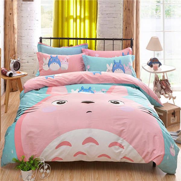 Cute Cartoon Bed Sheet