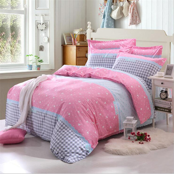 Reactive Printing Bedding Set