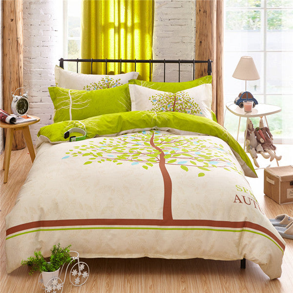 Cute Cartoon Bed Sheet