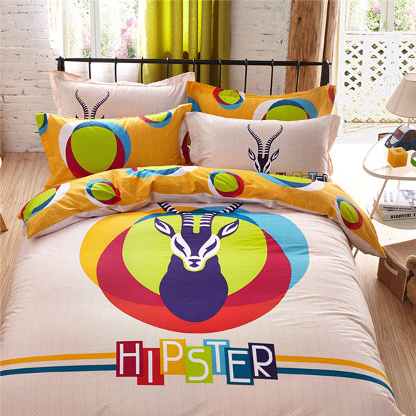 Cute Cartoon Bed Sheet