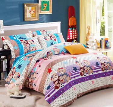 Reactive Printing Bedding Set