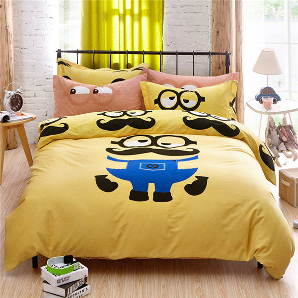 Cute Cartoon Bed Sheet