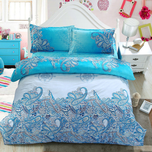 Flower Printed Bedding Set