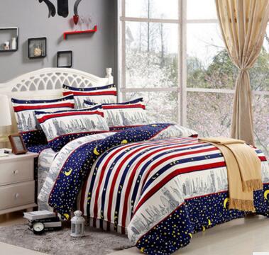 Reactive Printing Bedding Set