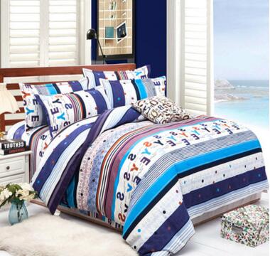Reactive Printing Bedding Set