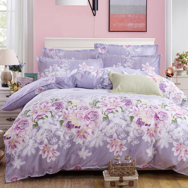 Elegant Floral Bedding Set
