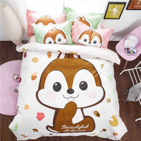 Cartoon Pattern Bedding Set
