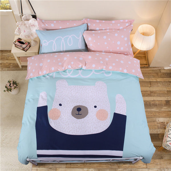 Cartoon Pattern Bedding Set