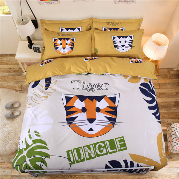 Cartoon Pattern Bedding Set