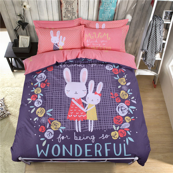 Cartoon Pattern Bedding Set