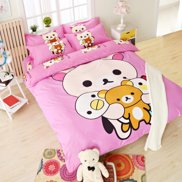 Cartoon 3d Bedding Set
